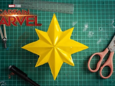 HOW TO MAKE DIY STAR SYMBOL CAPTAIN MARVEL TOYS IN AVENGER 4 END GAME