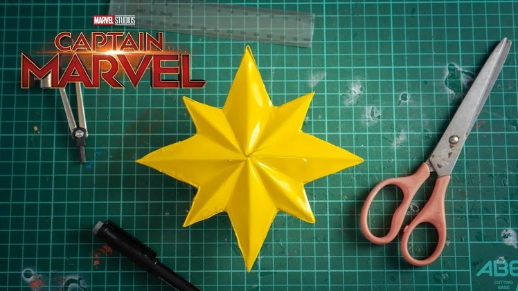 HOW TO MAKE DIY STAR SYMBOL CAPTAIN MARVEL TOYS IN AVENGER 4 END GAME