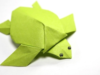 Origami Turtle Baby Sea Turtle - Paper Crafts 1101