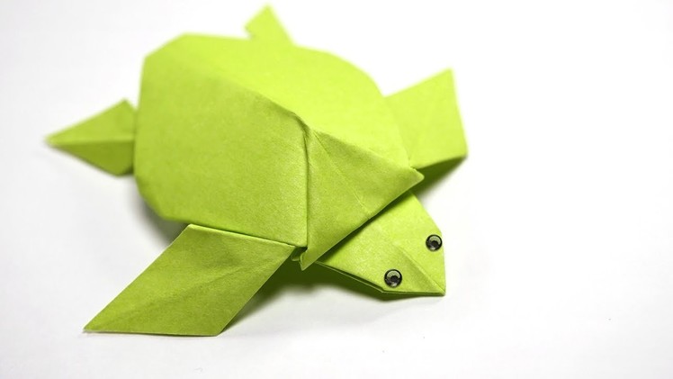 Origami Turtle Baby Sea Turtle - Paper Crafts 1101