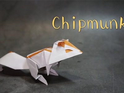 Origami Tutorial: Chipmunk (Kyohei Katsuta)｜Hello Malinda