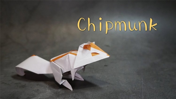 Origami Tutorial: Chipmunk (Kyohei Katsuta)｜Hello Malinda