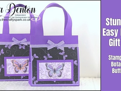 Stampin' Up! Botanical Butterfly Large Origami Gift Bag
