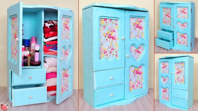 WOW !! DIY Room Organizer || Mini Cabinet Making at Home || DIY Projects !!!