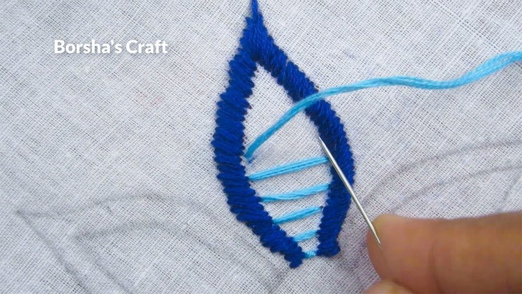 Hand Embroidery, Flower Embroidery Tutorial, Rope Stitch, Raised Chain Stitch