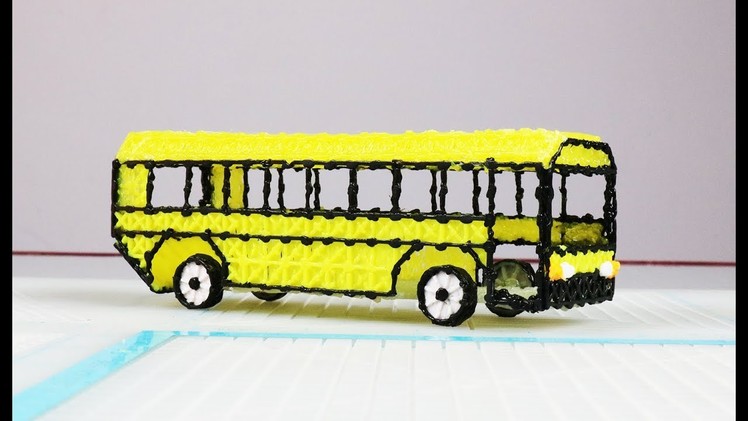 How to make a School Bus 3D Pen