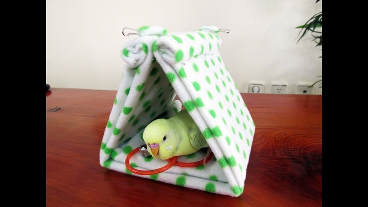 How to make a sleeping tent for Budgie