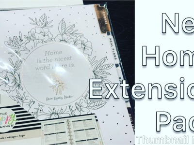 New Release!!!| Home Extension Pack| Happy Planner| Flip Through