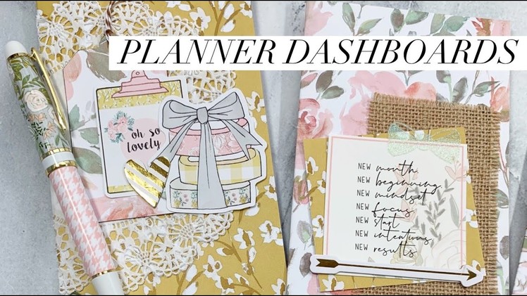 Planner Dashboards | Planner Decoration