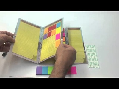 Sticky Note Book for Organizing Tasks