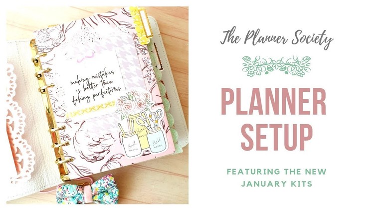TPS Planner Setup ♡ New January Bi-monthly Kits