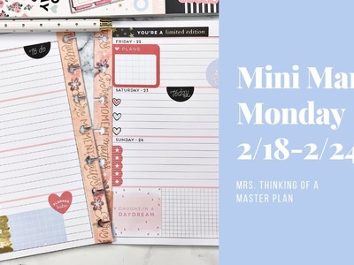 Weekly Plan with me l Mini Happy Planner l Ft. Simply Lovely Planner Stickers