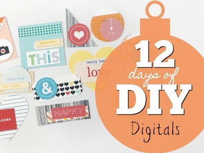 12 Daysof DIY | #11 | Printable Embellishments