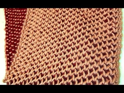 2-color Honeycomb Brioche Stitch (advanced version): a Knittycat's Knits tutorial