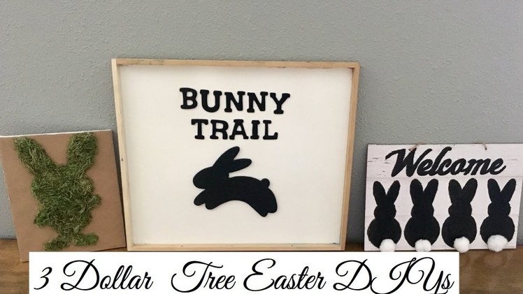 3 Dollar Tree Easter DIYs| Easter 2019????????