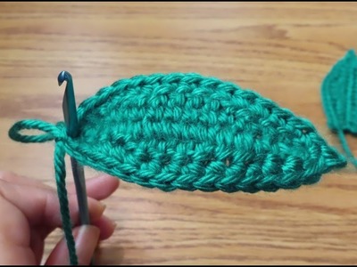 Crochet a Leaf easy & quick