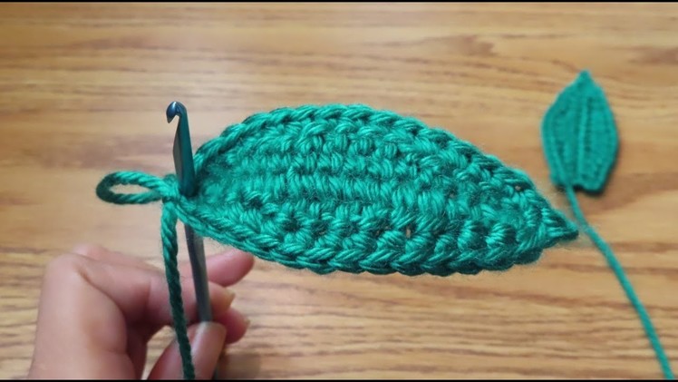 Crochet a Leaf easy & quick