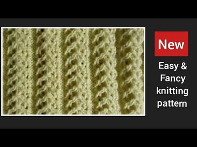 Easy Knitting Design for Cardigan in hindi. #151