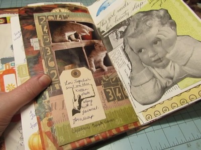 Glue Book. Collage Book:  What's the Difference?