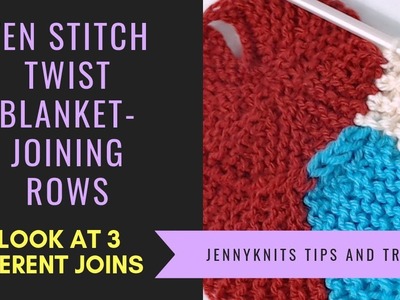 Joining the Join on the 10 Stitch - 3 Different Joins (Simple, Chain, K2tog)