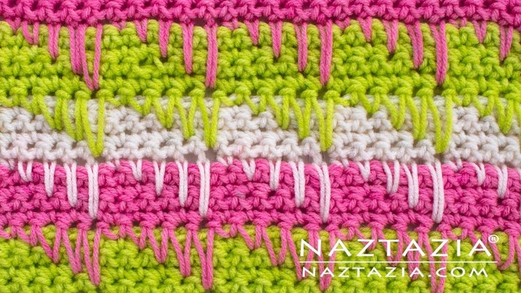 Learn How to Crochet the Spike Stitch - Stitchorama Collection by Naztazia