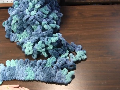 Loop Yarn Stocking Stitch Tutorial