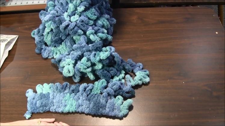 Loop Yarn Stocking Stitch Tutorial