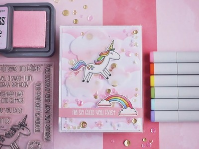 Rainbows and Unicorns Shaker | My Favorite Things