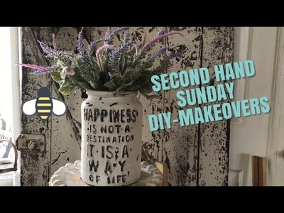Second Hand Sunday-Thrift Store Makeovers Episode #3