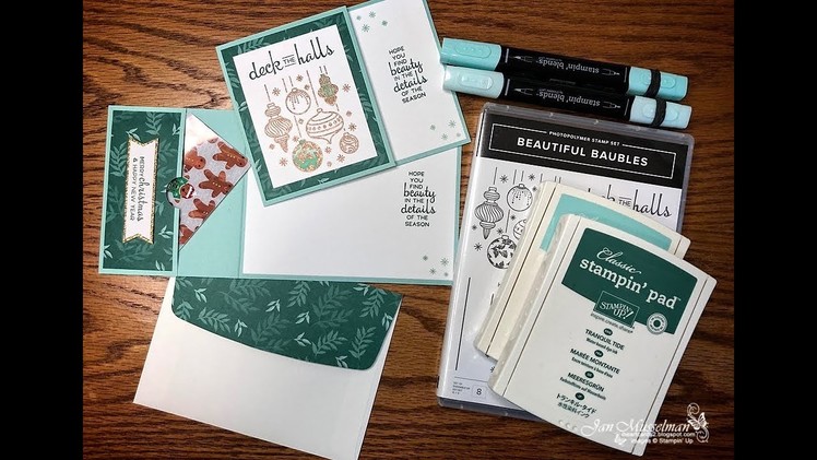 Stampin' Up! Beautiful Baubles Gift Card Holder