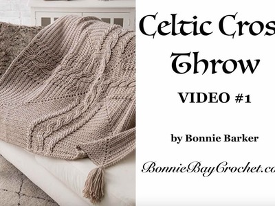The Celtic Cross Throw by Bonnie Barker