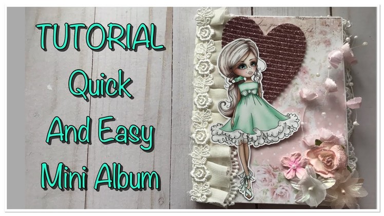 TUTORIAL | Quick And Easy Mini Album | POLKADOODLES