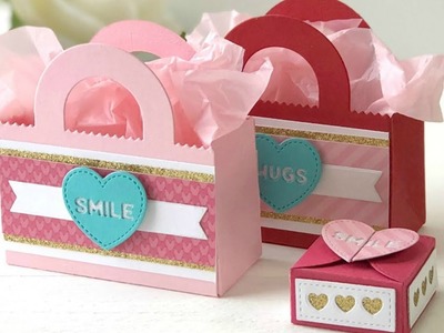 Valentine's Day treat bags and boxes