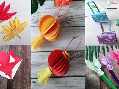 22 Lovely Paper Crafts - DIY Craft Ideas - Very Easy To Make