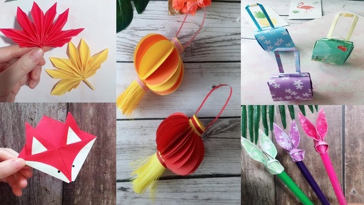 22 Lovely Paper Crafts - DIY Craft Ideas - Very Easy To Make
