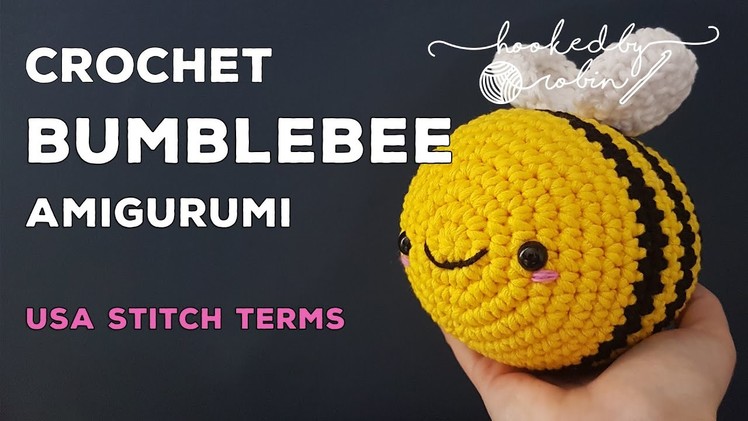 Amigurumi Bumblebee | How to crochet tutorial | Easy beginners video | Crochet Bee