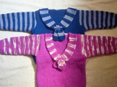 Baby sweater (0 -6 month)part -1