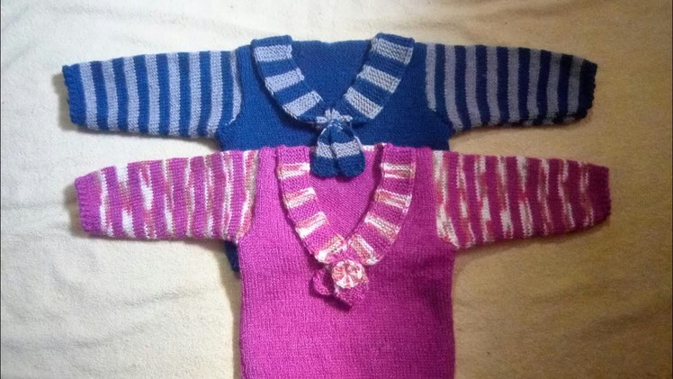 Baby sweater (0 -6 month)part -1