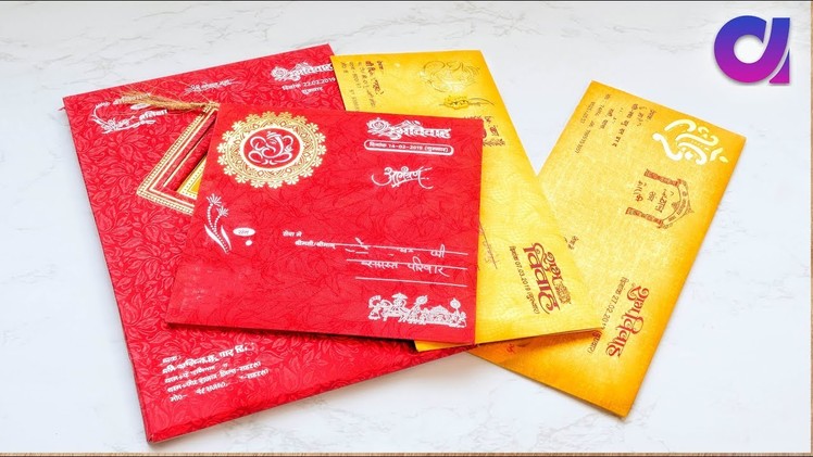 Best Reuse of Waste Marriage Card Craft Idea | #DIY Crafts | Artkala