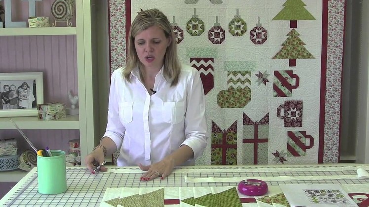 Deck-ade the Halls with Fat Quarter Shop - Finishing Pattern