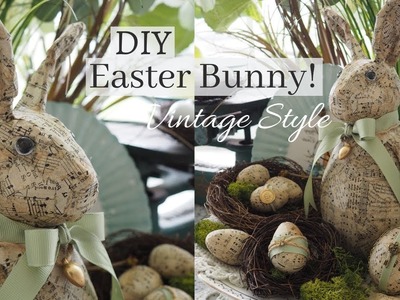 DIY Easter Bunny | Vintage Style