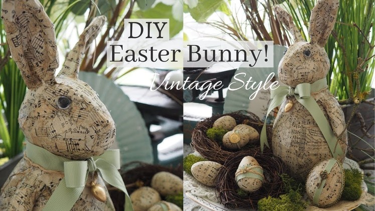 DIY Easter Bunny | Vintage Style