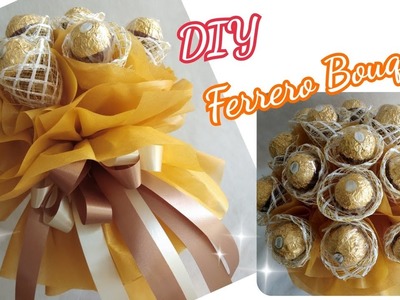 DIY Ferrero Rocher Bouquet Ep.1.วิธีทำช่อเฟอร์เรโร่ 01