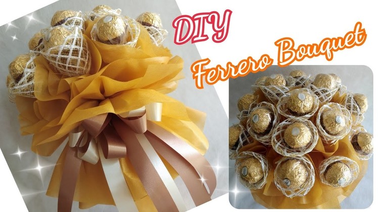 DIY Ferrero Rocher Bouquet Ep.1.วิธีทำช่อเฟอร์เรโร่ 01