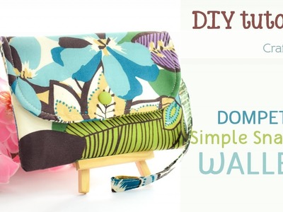 DIY Tutorial [CL-002] Cara Membuat Dompet  | How to Make Simple Wallet