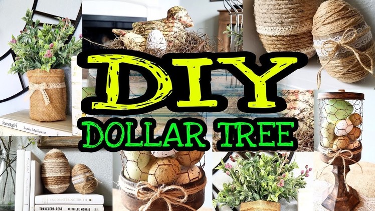 Dollar Tree DIY Spring Farmhouse Decor