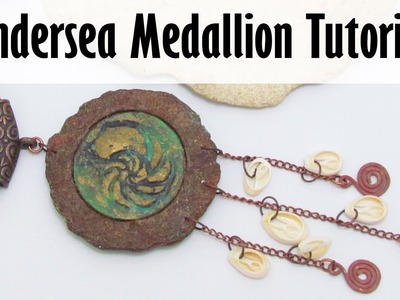 GIVEAWAY Polymer Clay Project: Undersea Medallion Tutorial