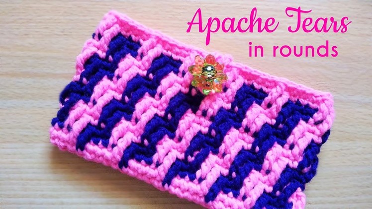 How to Crochet a Phone Pouch (Apache Tears)