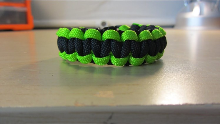 How To Make A Cobra Paracord Bracelet