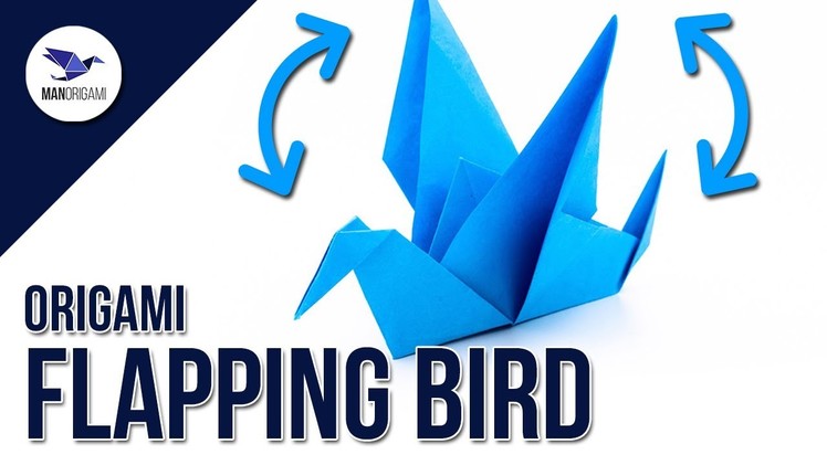 How to make a flapping paper bird ???? - Origami Tutorial